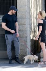 SARAH HARDING Out and About in Los Angeles 10/09/2017