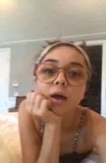 SARAH HYLAND from Live Chat, 10/24/2017