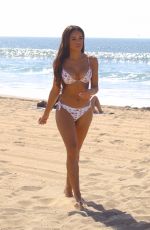 SARAH JANE CRAWFORD in Bikini on the Beach in Santa Monica 10/09/2017