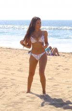 SARAH JANE CRAWFORD in Bikini on the Beach in Santa Monica 10/09/2017