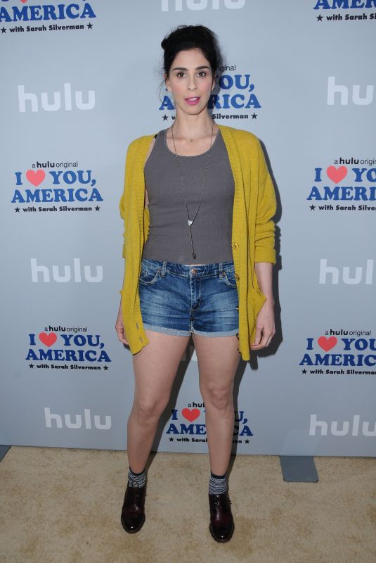 SARAH SILVERMAN at I Love You, America with Sarah Silverman Premiere in Los Angeles 10/11/2017