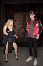 SASHA PIETERSE and Hudson Sheaffer Leaves Tao in West Hollywood 10/03/2017