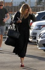 SASHA PIETERSE Arrives at Dancing with the Stars Practice in Hollywood 10/05/2017