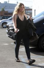 SASHA PIETERSE Arrives at DWTS Rehersal in Los Angeles 10/11/2017