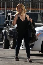 SASHA PIETERSE Arrives at DWTS Rehersal in Los Angeles 10/11/2017