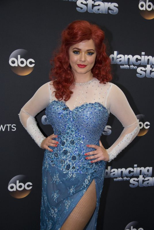 SASHA PIETERSE at Dancing with the Stars Season 25 in Los Angeles 10/16/2017
