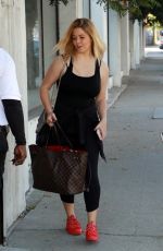 SASHA PIETERSE Heading to Dancin with the Stars Rehersal in Los Angeles 10/14/2017