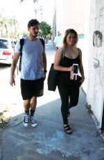 SASHA PIETERSE Heading to DWTS Practice in Los Angeles 10/07/2017