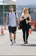 SASHA PIETERSE Heading to DWTS Practice in Los Angeles 10/07/2017