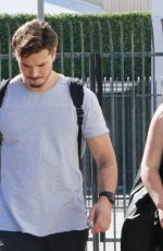 SASHA PIETERSE Heading to DWTS Practice in Los Angeles 10/07/2017