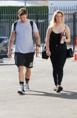 SASHA PIETERSE Heading to DWTS Practice in Los Angeles 10/07/2017