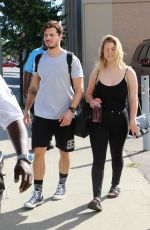 SASHA PIETERSE Heading to DWTS Practice in Los Angeles 10/07/2017