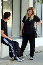 SASHA PIETERSE Out and About in Los Angeles 10/08//2017