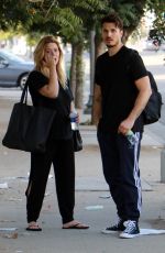 SASHA PIETERSE Out and About in Los Angeles 10/08//2017
