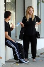 SASHA PIETERSE Out and About in Los Angeles 10/08//2017