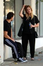 SASHA PIETERSE Out and About in Los Angeles 10/08//2017