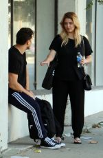 SASHA PIETERSE Out and About in Los Angeles 10/08//2017