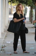 SASHA PIETERSE Out and About in Los Angeles 10/08//2017