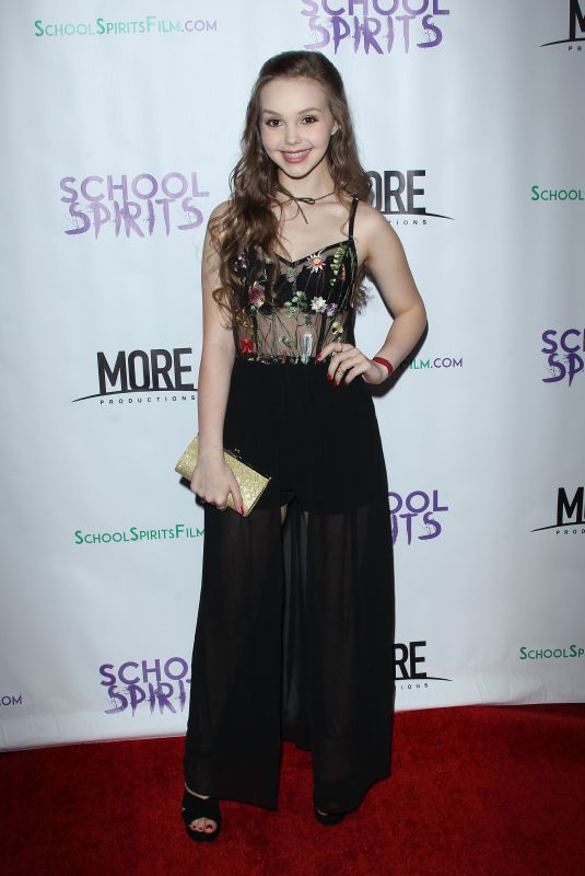 SAVANNAH MAY at School Spirits Premiere in Los Angeles 10/06/2017