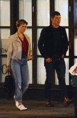 SCARLETT JOHANSSON and Bobby Flay Out for Dinner in New York 10/15/2017