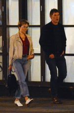SCARLETT JOHANSSON and Bobby Flay Out for Dinner in New York 10/15/2017