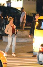 SCARLETT JOHANSSON and Bobby Flay Out for Dinner in New York 10/15/2017