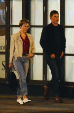 SCARLETT JOHANSSON and Bobby Flay Out for Dinner in New York 10/15/2017