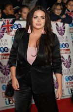 SCARLETT MOFFATT at Pride of Britain Awards 2017 in London 10/30/2017