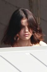 SELENA GOMEZ and Justin Bieber at a Church Services in Los Angeles 10/29/2017