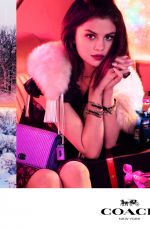 SELENA GOMEZ for Coach 2017 Holiday Campaign