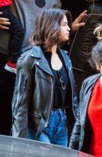 SELENA GOMEZ Heading to Hillsong Church Sunday Service at Hammerstein Ballroom in New York 10/01/2017