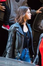 SELENA GOMEZ Heading to Hillsong Church Sunday Service at Hammerstein Ballroom in New York 10/01/2017