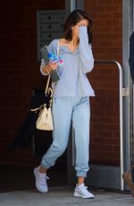 SELENA GOMEZ Leaves Her Apartment in New York 10/04/2017