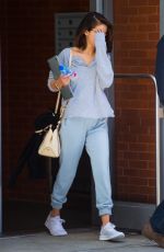 SELENA GOMEZ Leaves Her Apartment in New York 10/04/2017