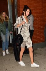 SELENA GOMEZ Leaves Her Apartment in New York 10/17/2017