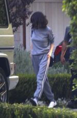 SELENA GOMEZ Leaves Her Home in Toluca Lake 10/23/2017