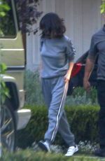 SELENA GOMEZ Leaves Her Home in Toluca Lake 10/23/2017