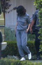 SELENA GOMEZ Leaves Her Home in Toluca Lake 10/23/2017