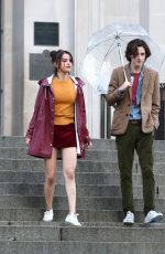 SELENA GOMEZ on the Set of Untitled Woody Allen Movie in New York 10/03/2017