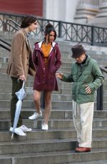 SELENA GOMEZ on the Set of Untitled Woody Allen Project in New York 10/04/2017