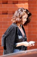 SELENA GOMEZ Out and About in New York 10/03/2017