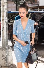 SELENA GOMEZ Out and About in New York 10/18/2017