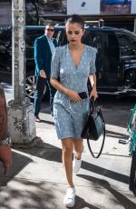 SELENA GOMEZ Out and About in New York 10/18/2017