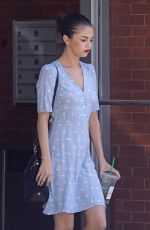 SELENA GOMEZ Out and About in New York 10/18/2017