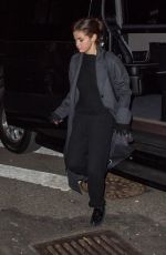 SELENA GOMEZ Out for Dinner at in New York 10/21/2017