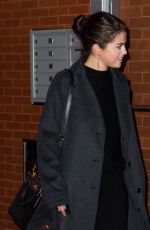 SELENA GOMEZ Out for Dinner at in New York 10/21/2017