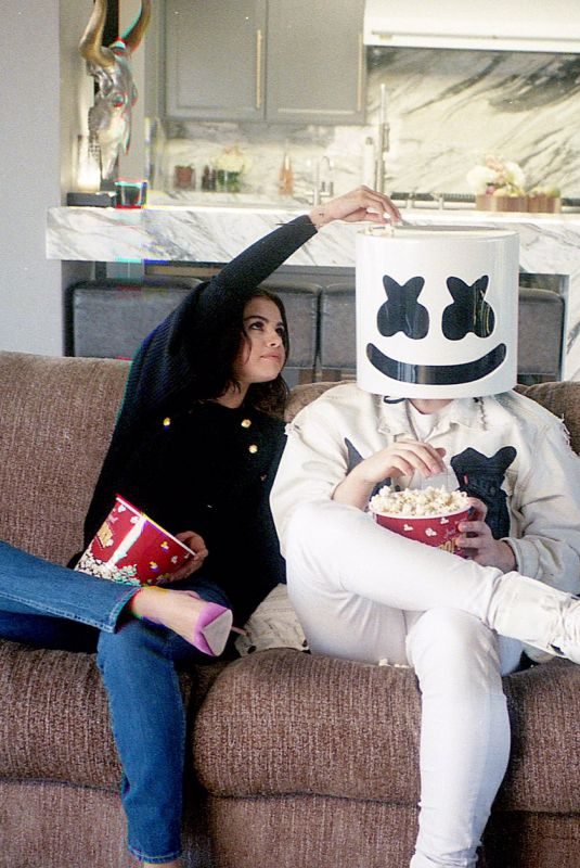 SELENA GOMEZ x Marshmello for New Single Wolves Promos