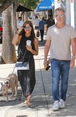 SELMA BLAIR and Ron Carlson Out in Los Angeles 10/09/2017