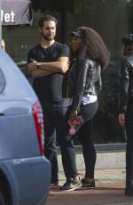 SERENA WILLIAMS and Alexis Ohanian in New Orleans 10/16/2017