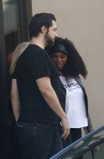 SERENA WILLIAMS and Alexis Ohanian in New Orleans 10/16/2017